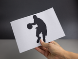 Basketball Player Sticker