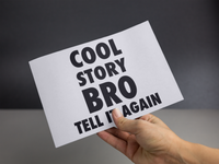 Cool Story Bro Sticker