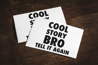 Cool Story Bro Sticker