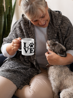 Love Paw Dog Mom Mug
