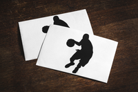 Basketball Player Sticker