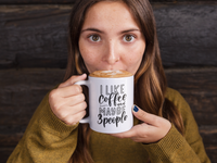 I Like Coffee And Maybe 3 People Sarcastic Mug