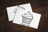 Cupcake Sticker