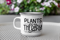 Plants Are My Therapy Plant Mom Mug