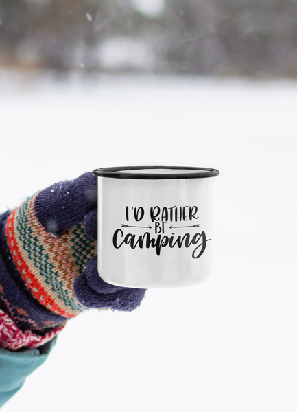 Rather Be Camping Adventure Mug