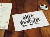 Milk Monster Baby Sticker