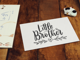 Little Brother Baby Sticker