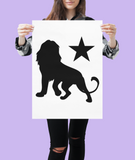 Star Lion Sticker