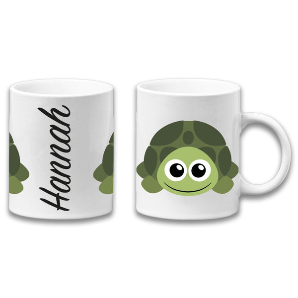 Adorable Turtle Personalised Your Name Gift Mug