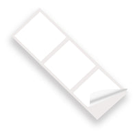 White Gloss 150mm SQ Vinyl Wall Tile Stickers Kitchen & Bathroom Transfers